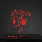 Rood IJzerdraad Bril